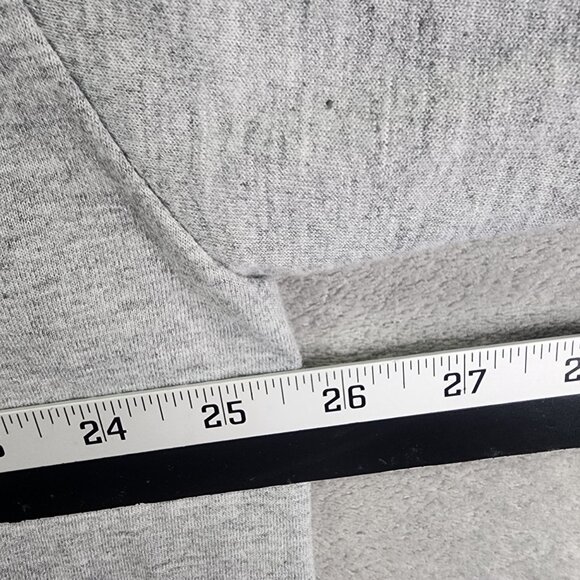 Mens Gray Army Physical Fitness Uniform Shirt Long Sleeve 100% Polyester Size XL - Picture 5 of 7